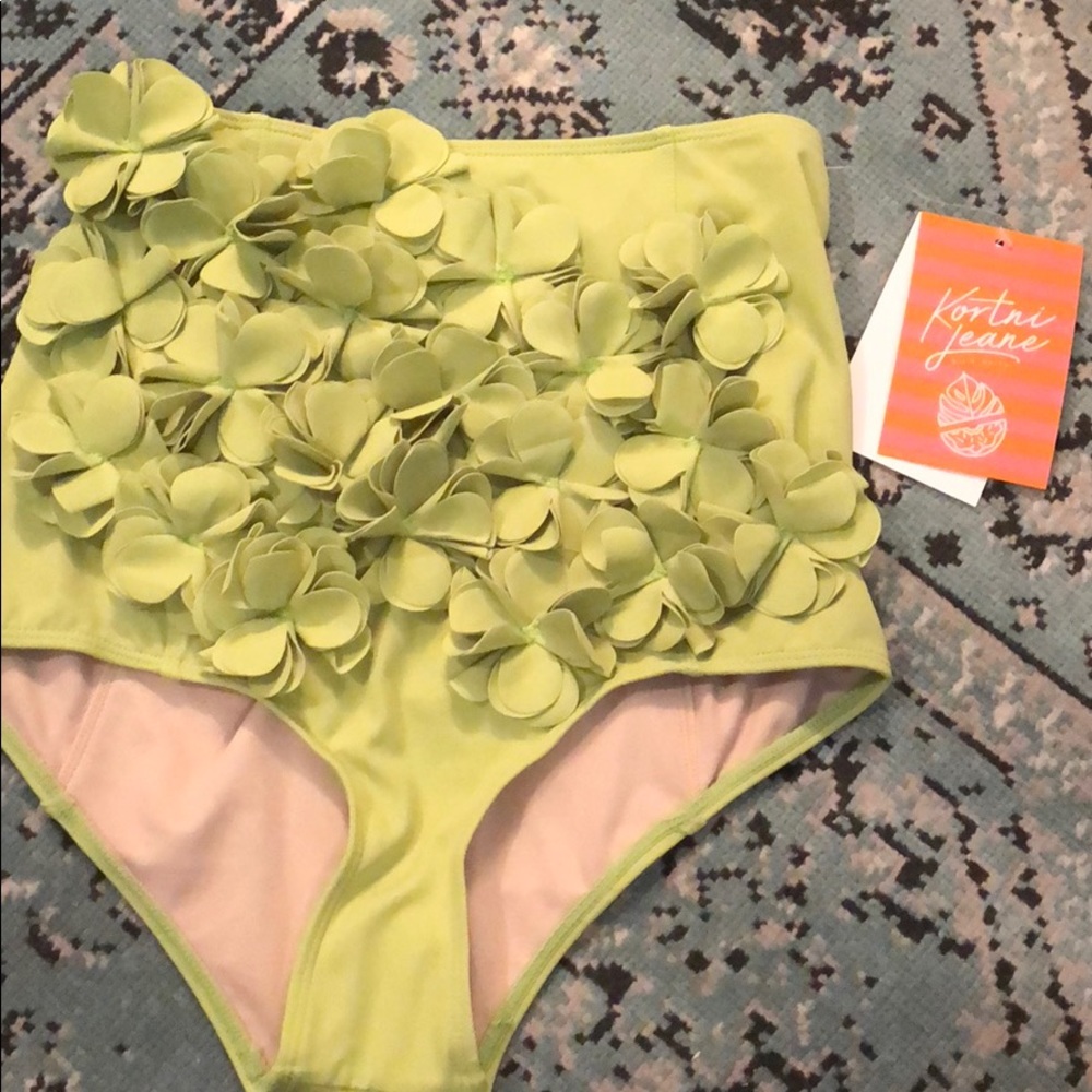 NWT Kortni Jeane swim bottoms